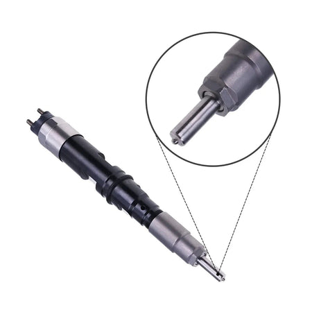 Fuel Injector 095000-7560 RE535961 RE524361 RE518725 Compatible with John Deer 6081T 8.1L