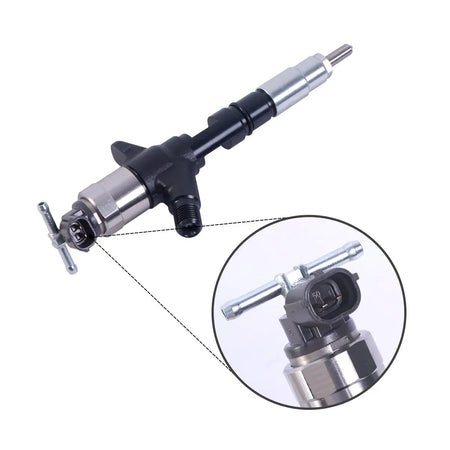 Fuel Injector 095000-8310 33800-45701 Compatible with Hyundai HD78 3.9L Engine