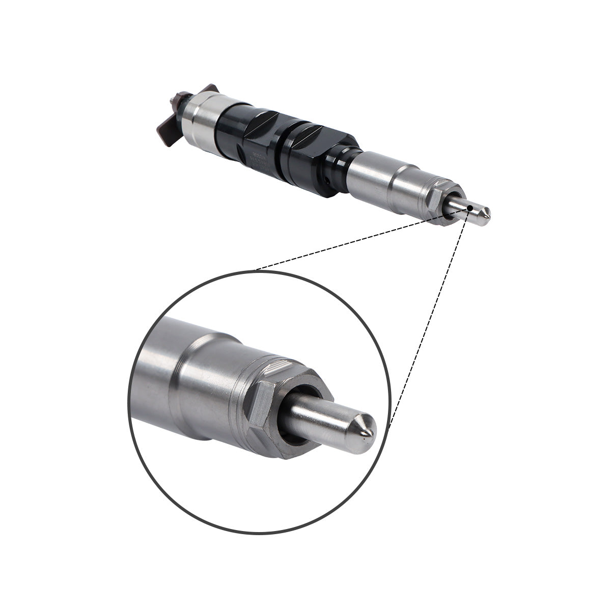 Fuel Injector 095000-8550 RE539818 Compatible with John Deere Diesel Engine 6090T