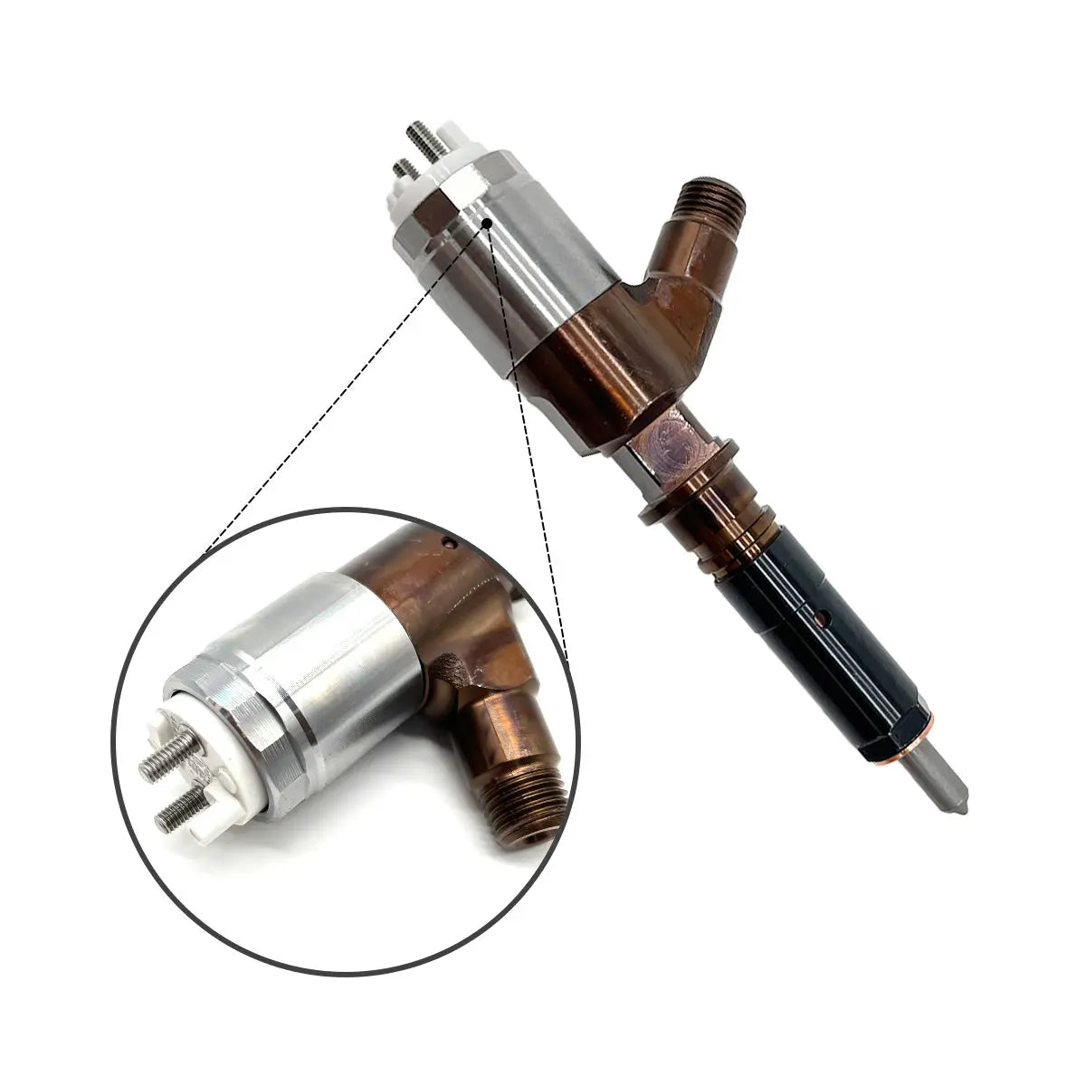 Fuel Injector 10R-7672 320-0680 2645A747 Compatible with Caterpillar 320D Excavator C6.4 Engine