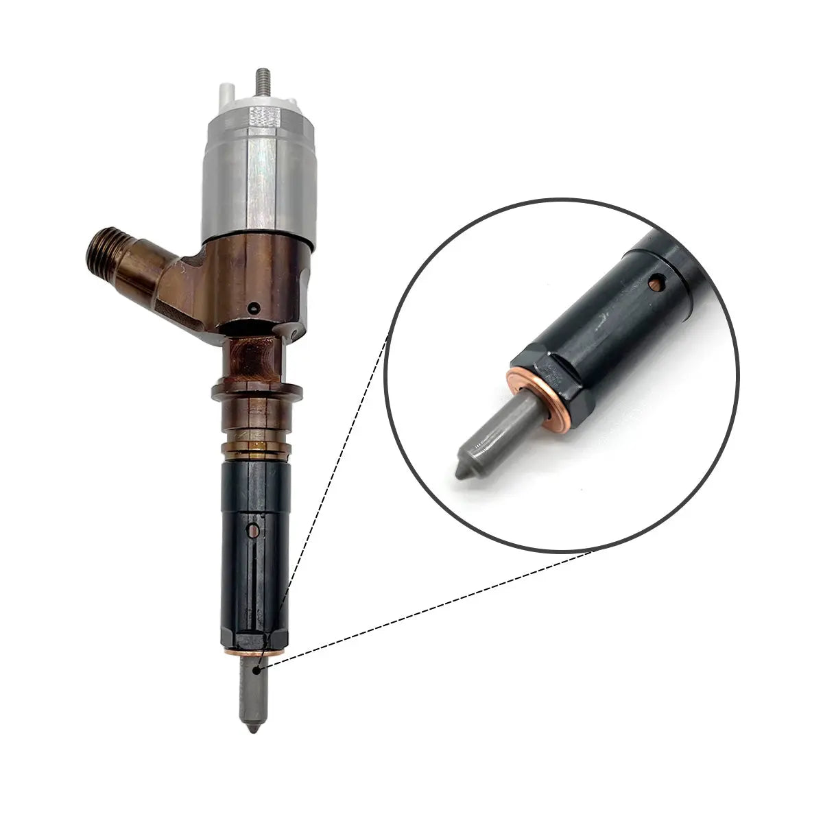 Fuel Injector 10R-7672 320-0680 2645A747 Compatible with Caterpillar 320D Excavator C6.4 Engine
