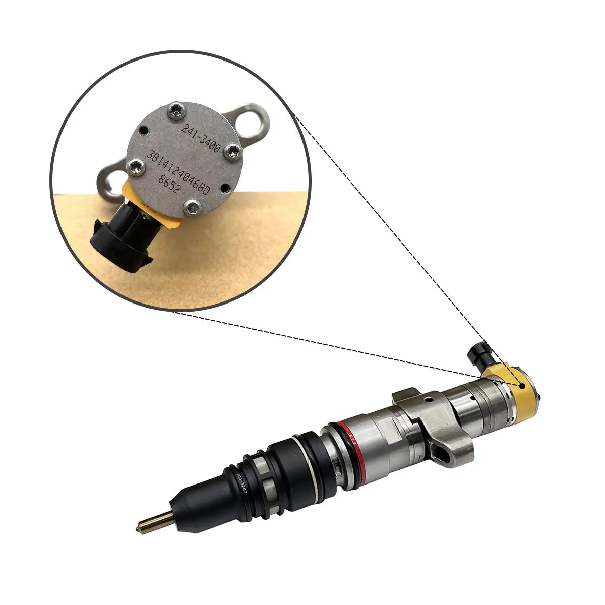 Fuel Injector 10R4763 241-3400 Compatible with CAT Caterpillar Engine C7