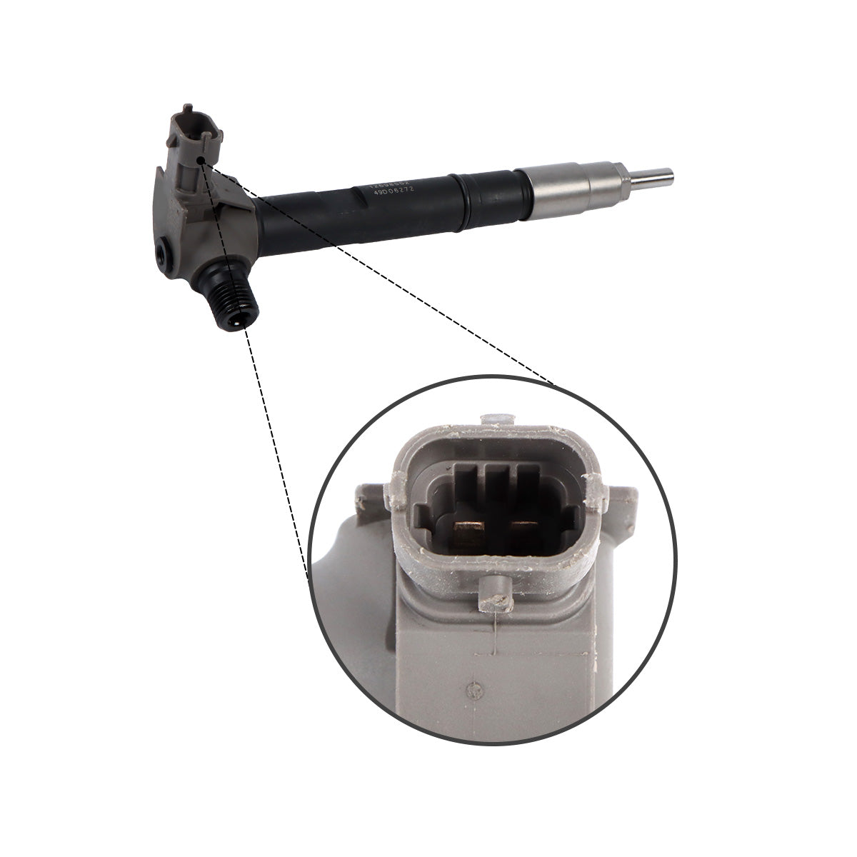 Fuel Injector 12698552 Compatible with Chevrolet Silverado 2500 HD GM 6.6L Duramax L5P