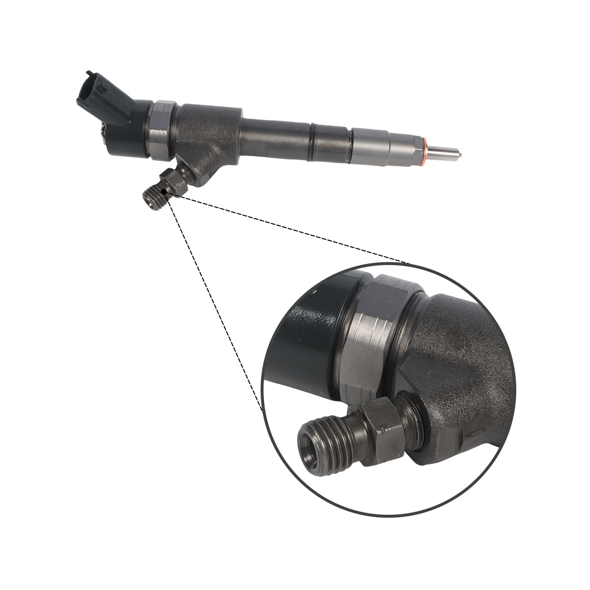 Fuel Injector 0445110464 129A01-53100 129A0153100 Compatible with Yammar 3.3L Engine