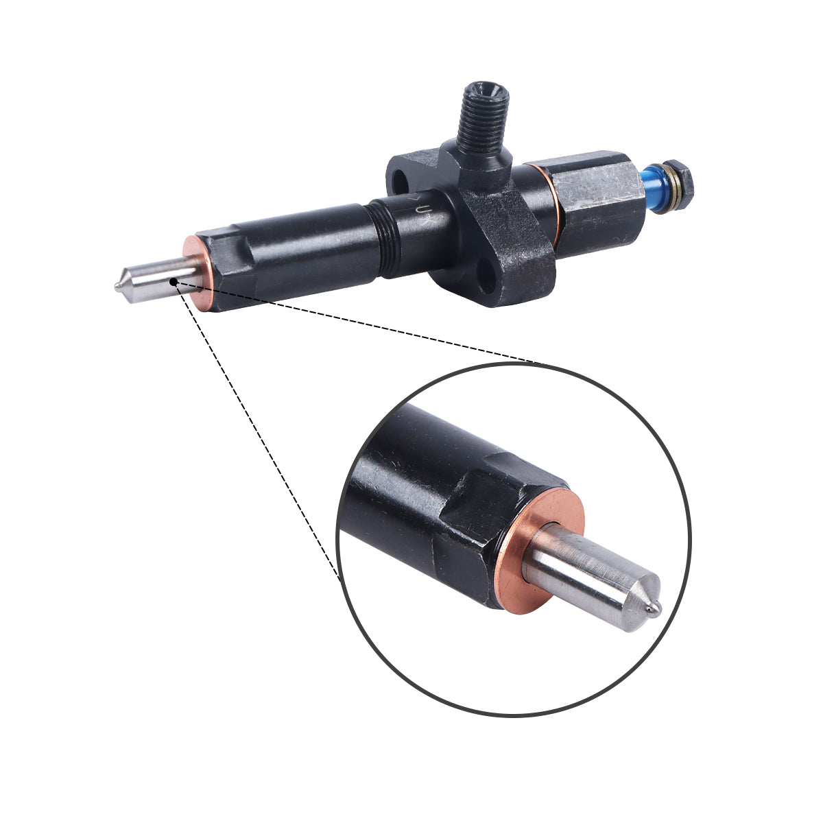 Fuel Injector 1446788M91 Compatible with Massey Ferguson Tractors 175 180 255