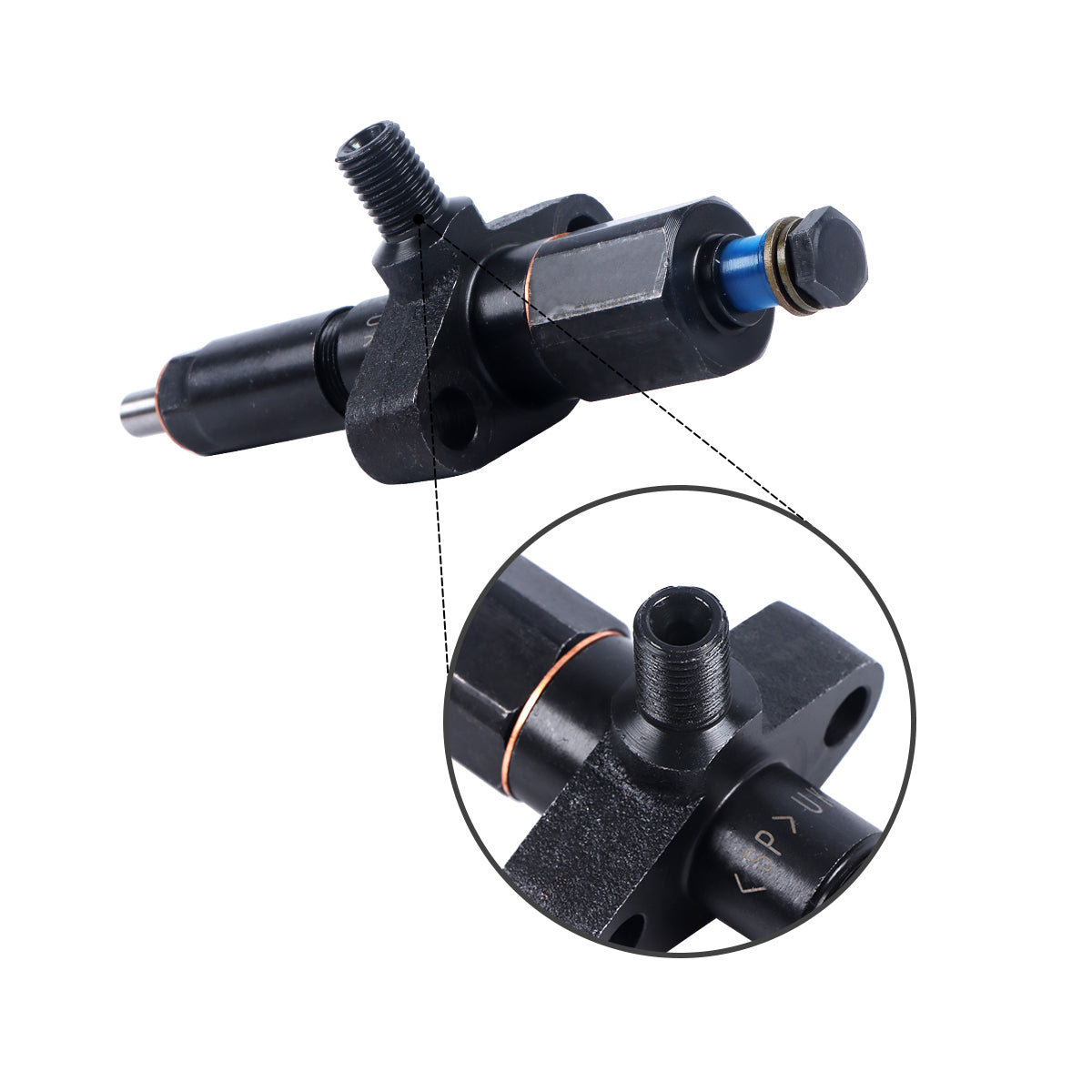 Fuel Injector 1446788M91 Compatible with Massey Ferguson Tractors 175 180 255