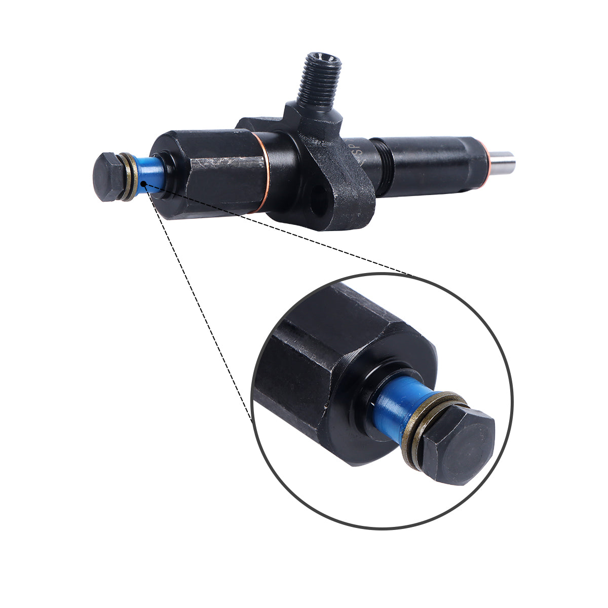 Fuel Injector 1446788M91 Compatible with Massey Ferguson Tractors 175 180 255