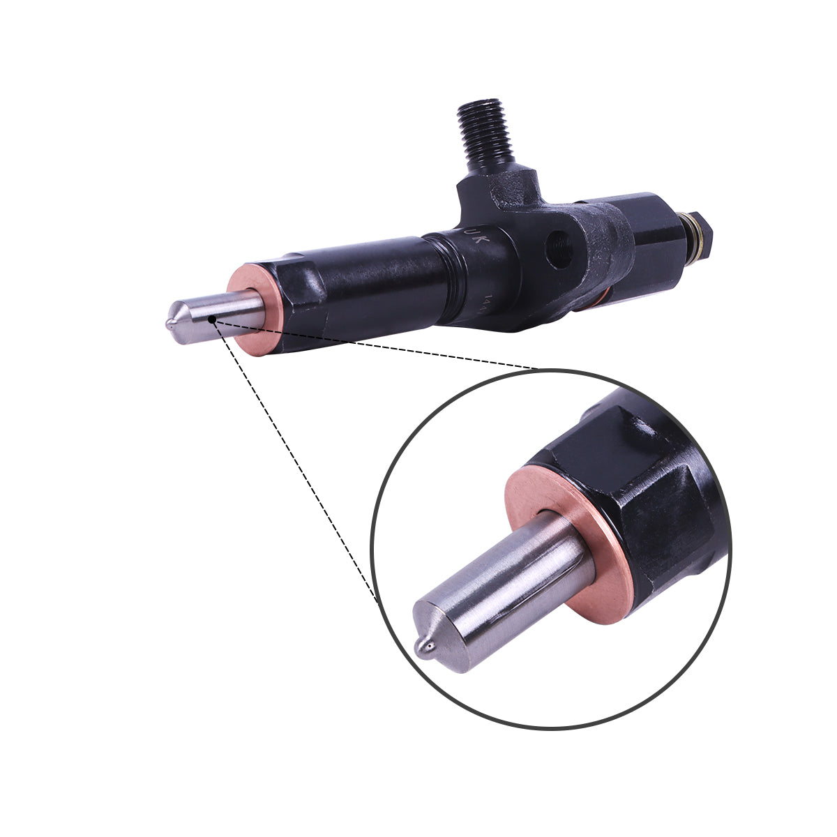 Fuel Injector 1447401M91 Compatible with Massey Perkins Engine AD3.152 AD4.203