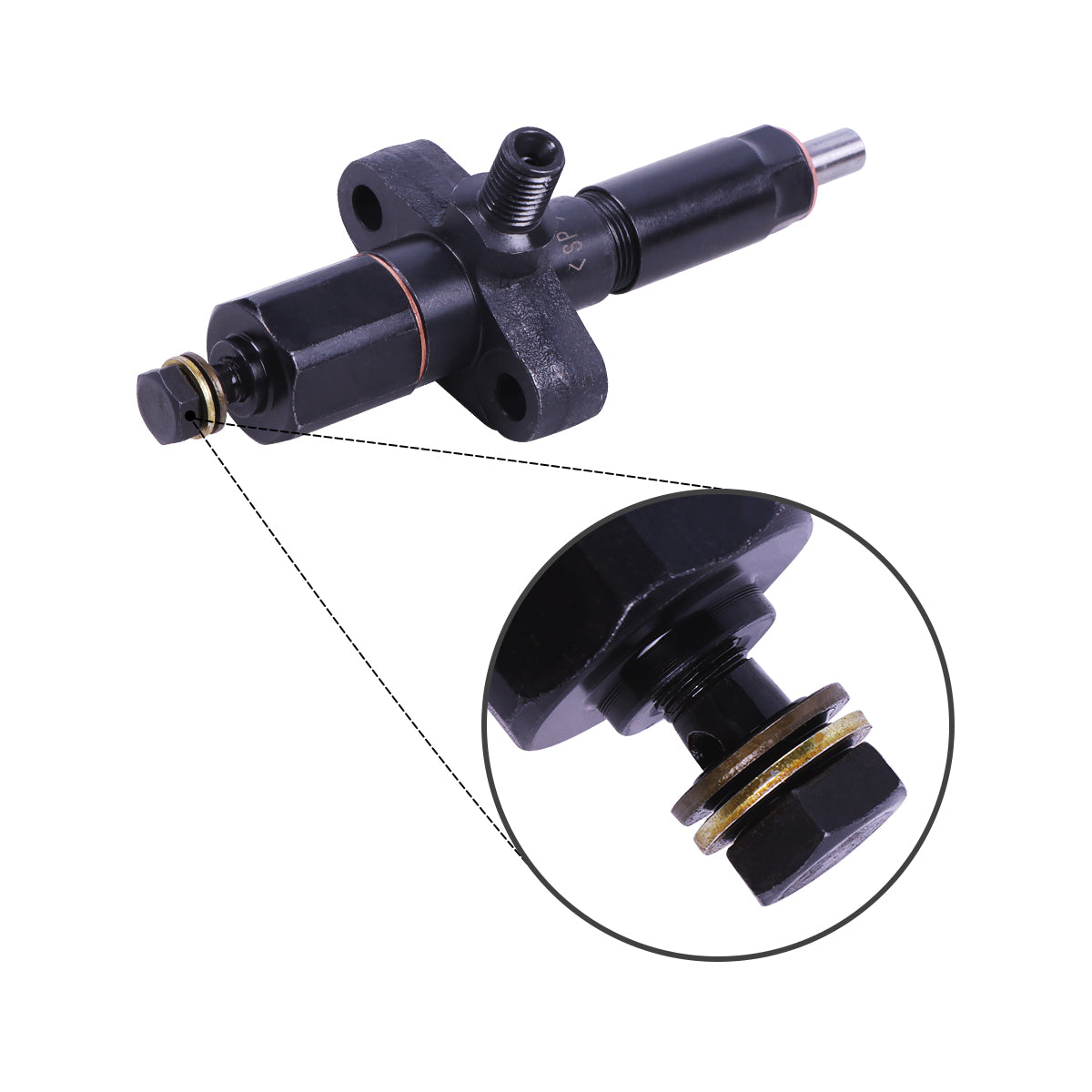 Fuel Injector 1447401M91 Compatible with Massey Perkins Engine AD3.152 AD4.203