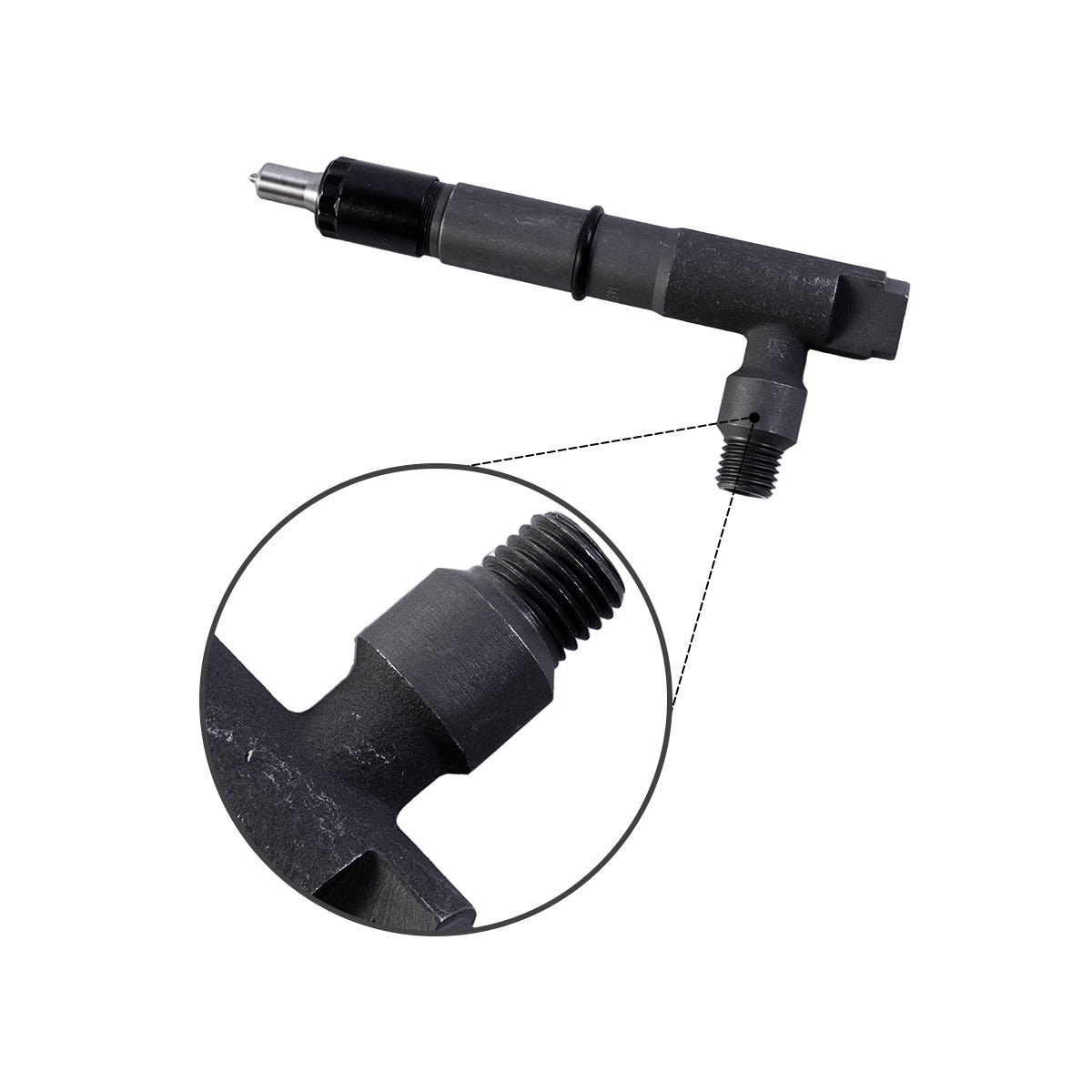 Fuel Injector 14520576 Compatible with Volvo EC55B EC55C EC60C ECR88 EW55B Excavator