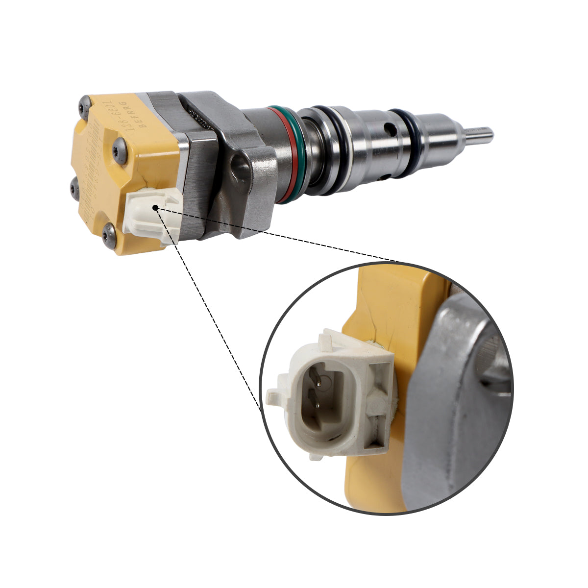 Fuel Injector 178-6342 1786342 Compatible with Cat Caterpillar 3126 Engine D5n D6n Tractor 938g Wheel