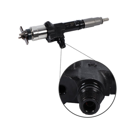 Fuel Injector 1J500-53053 Compatible with Kubota M8560HD M9960HD M4N-071HD12 Engine