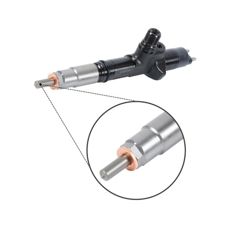 Fuel Injector 1J508-53052 295700-0100 Compatible with Kubota V3800 Engine Track Loaders SVL95