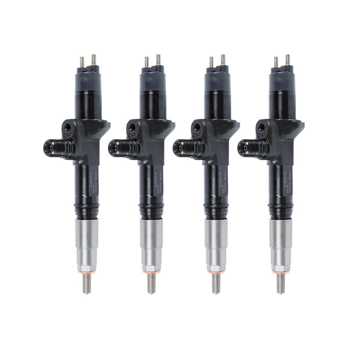 Fuel Injector 1J508-53052 295700-0100 Compatible with Kubota V3800 Engine Track Loaders SVL95