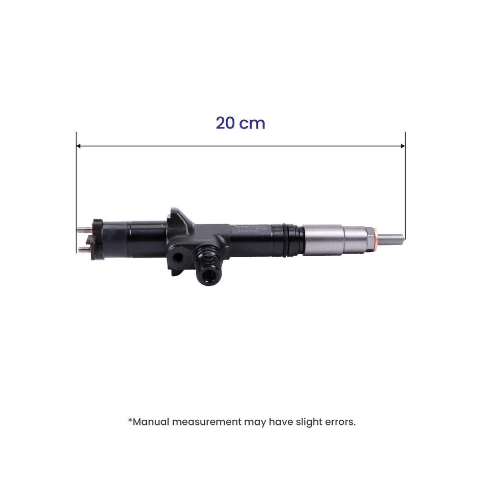 Fuel Injector 1J508-53070 Compatible with Kubota Engine V3800 V3800T 3.8L SVL95-2S SVL97-2