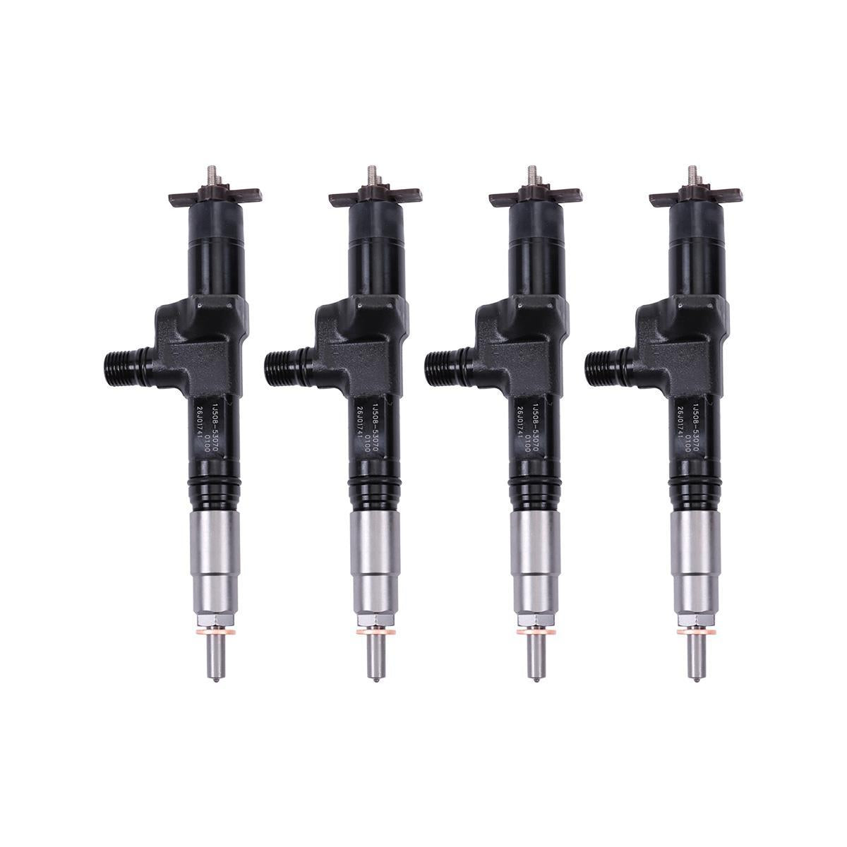 Fuel Injector 1J508-53070 Compatible with Kubota Engine V3800 V3800T 3.8L SVL95-2S SVL97-2