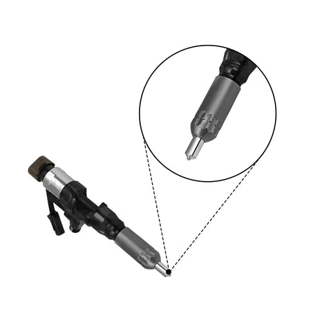 Diesel Fuel Injector 095000-6590 095000-6591 Compatible with Hino 268 7.7L 2005 2006 2007 2008 2009 2010 2011 2012-2017