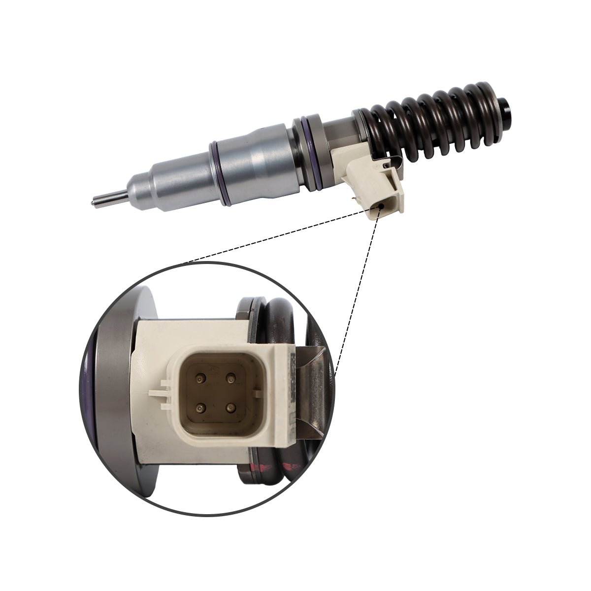 Fuel Injector 22012829 BEBE4L13001 Compatible with Volvo Cummins D13 D16 EC210 EC220 EC240