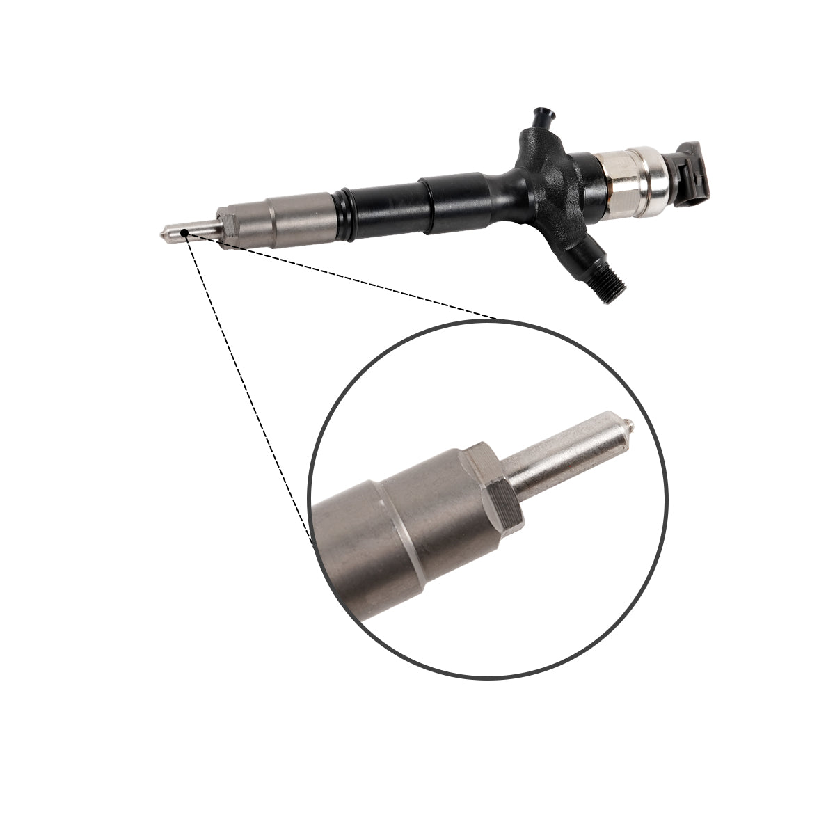 Fuel Injector 23670-09350 295050-0520 Compatible with Toyota Hilux 2.5D 3.0D Engine