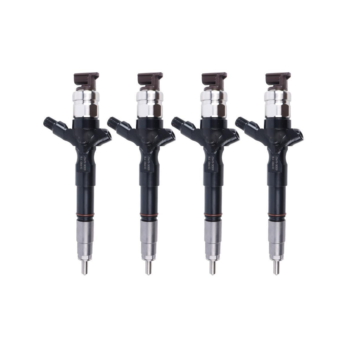 Fuel Injector 23670-30300 095000-7760 Compatible with Toyota Hilux VIGO 2KD Hiace 2.5 D 2KD-FTV