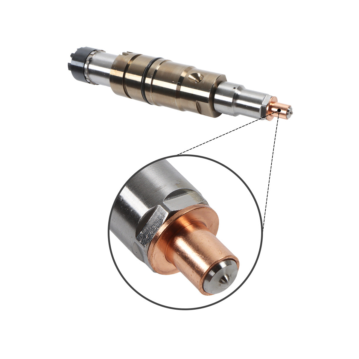 Fuel Injector 2419679 Compatible with Cummins X15 ISX15 QSX15 Engine Scania DC09 DC13 DC16 Engine