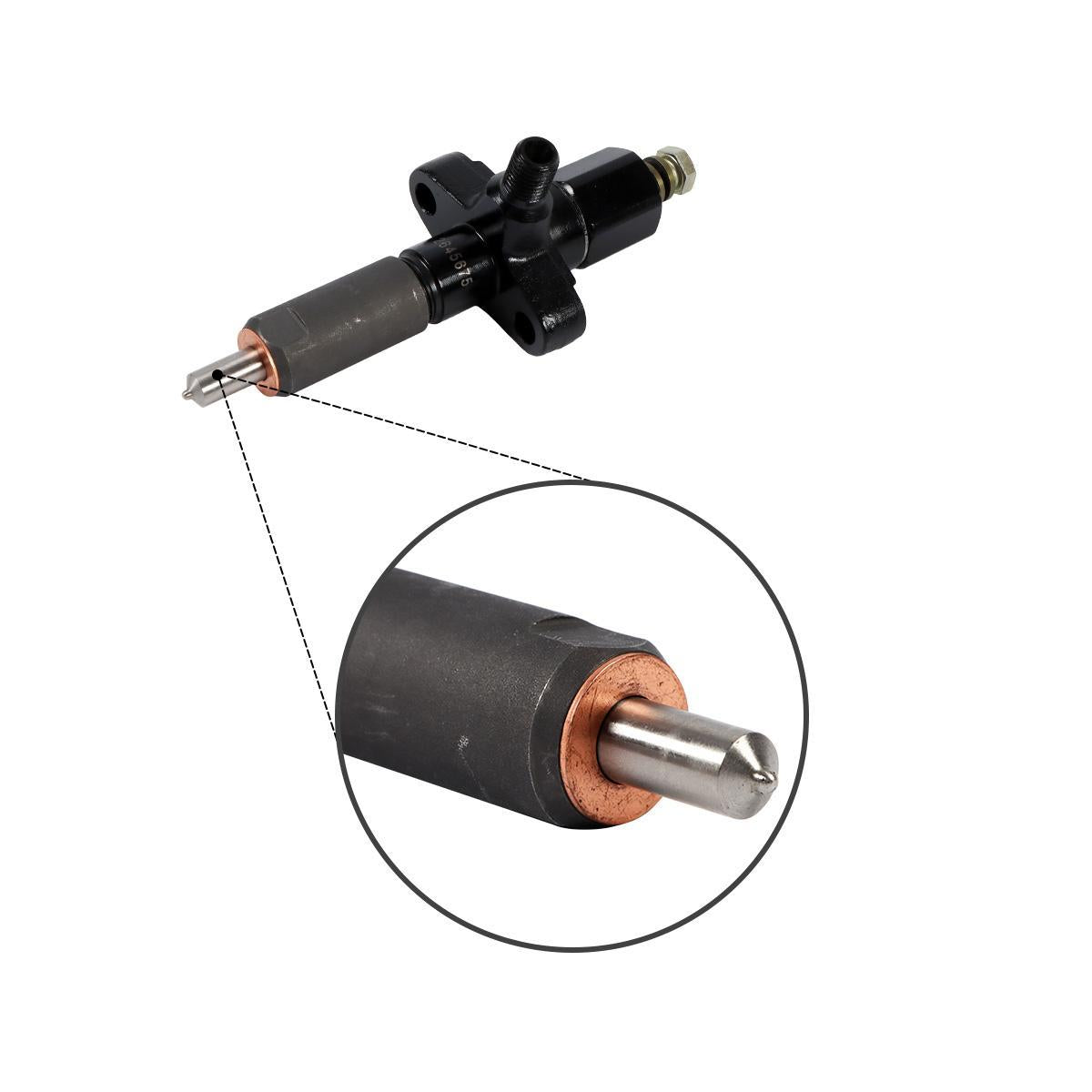 Fuel Injector 2645675 Compatible with Perkins Engine 6.354.4 Series Massey Ferguson Tractor 2675 2705 3630