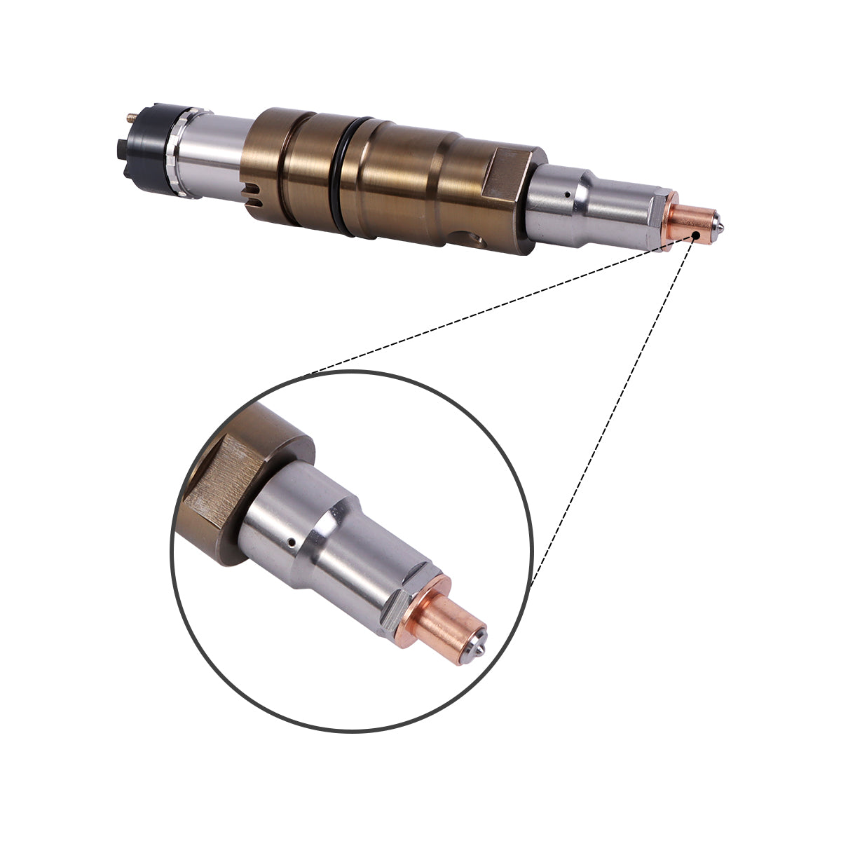 Fuel Injector 2872405 Compatible with Cummins ISX15 QSX15 Diesel Engine
