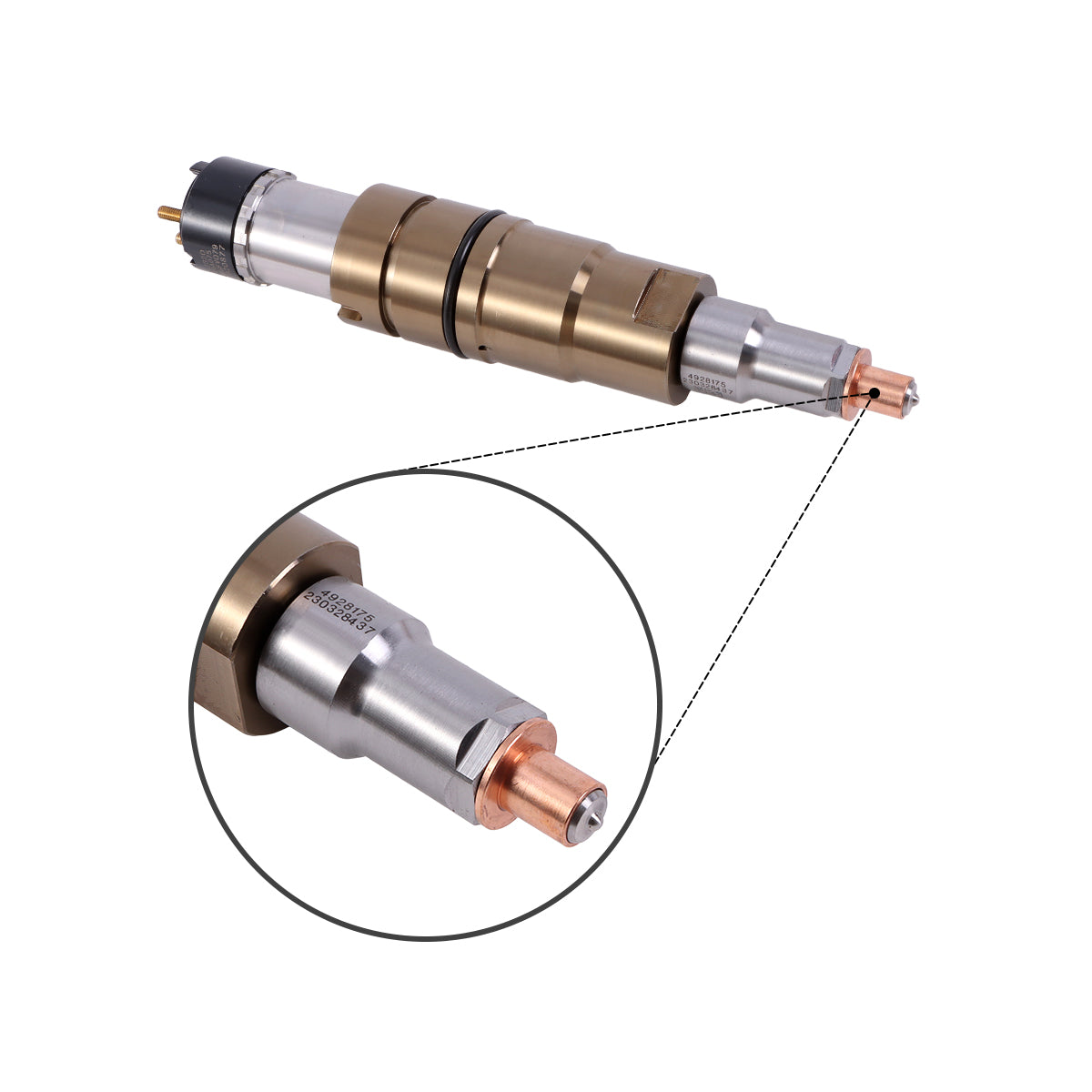 Fuel Injector 2897320 2897320PX 5579419PX Compatible with Cummins ISX15 Engine