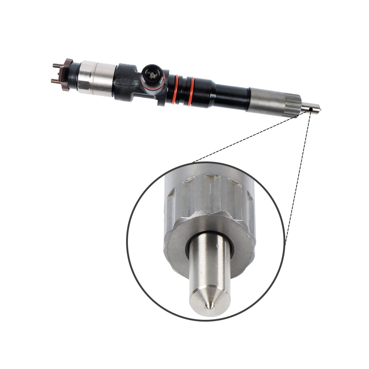 Fuel Injector 295050-0720 6252-11-3100 Compatible with Komatsu SAA6D125 Engine