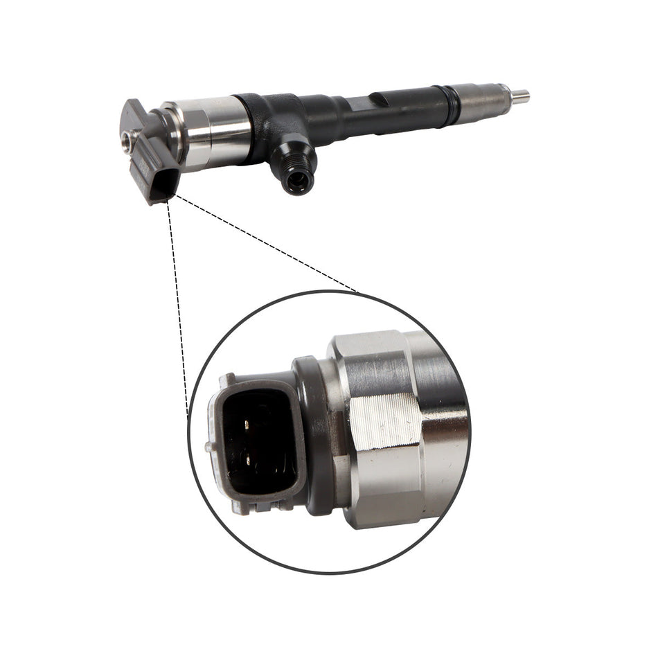 Fuel Injector 295050-0971 Compatible with Isuzu 4LE2 Engine Kobelco 75SR 75SR ACERA Excavator