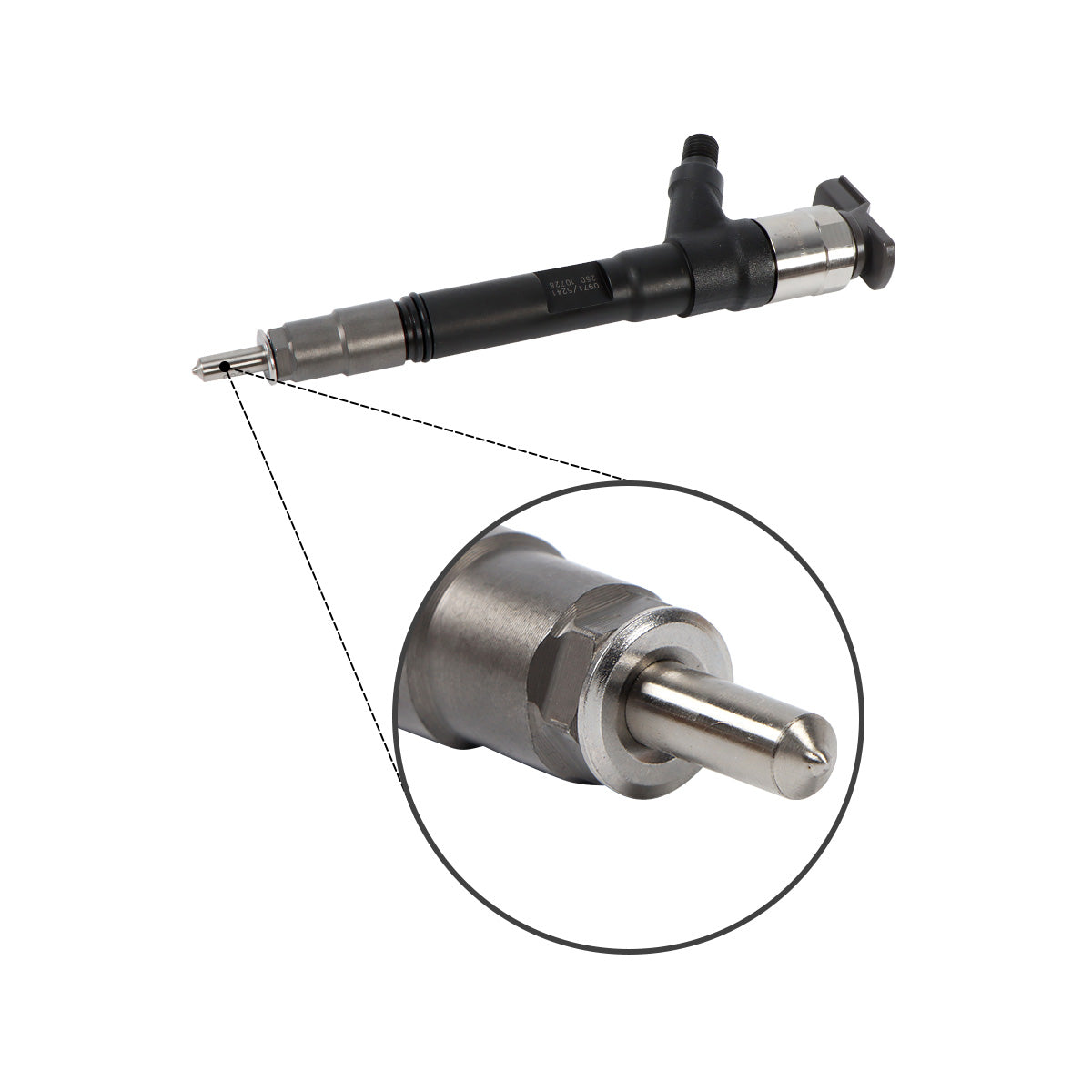 Fuel Injector 295050-0971 Compatible with Isuzu 4LE2 Engine Kobelco 75SR 75SR ACERA Excavator