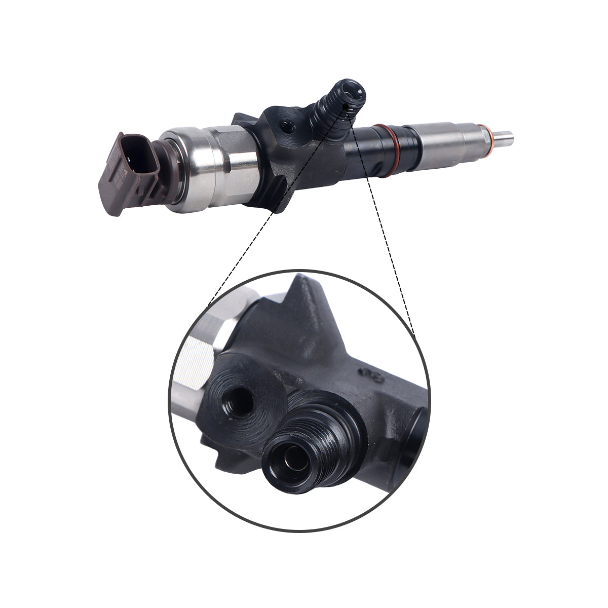 Fuel Injector 295050-1330 1J705-53053 Compatible with Kubota V2607 Engine SV65PC SB65P Loader