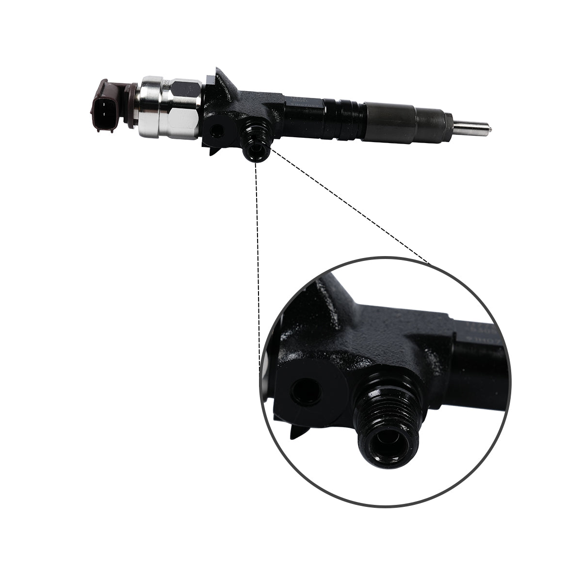 Fuel Injector 295050-1980 295050-1320 1J770-53075 1778-53051 1J770-51031 Compatible with Kubota V3307 Tier 4