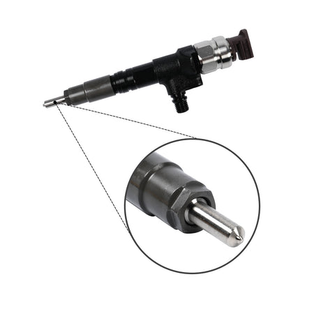 Fuel Injector 295050-1980 295050-1320 1J770-53075 1778-53051 1J770-51031 Compatible with Kubota V3307 Tier 4