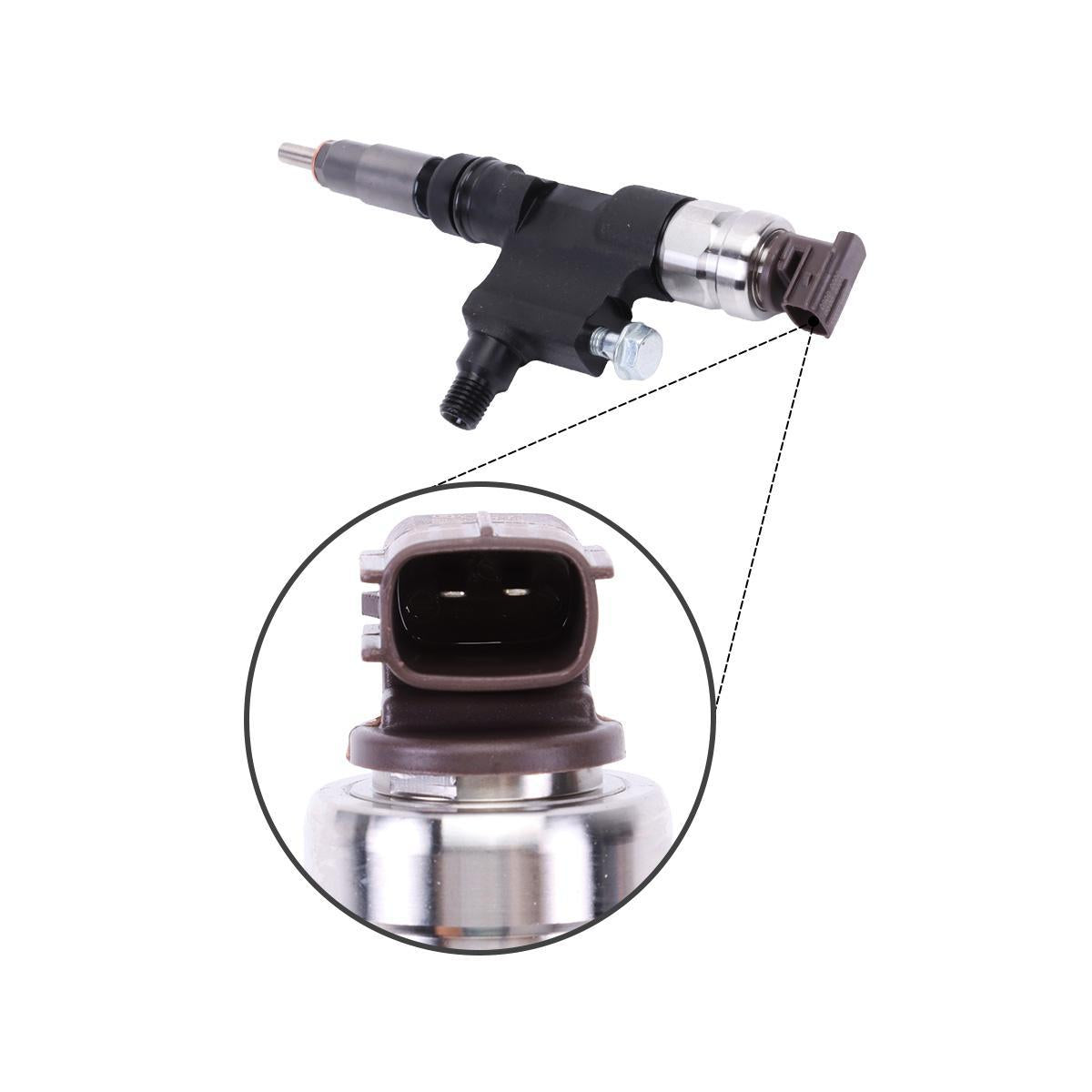 Fuel Injector 295050-3090 Compatible with Hino N04C Engine