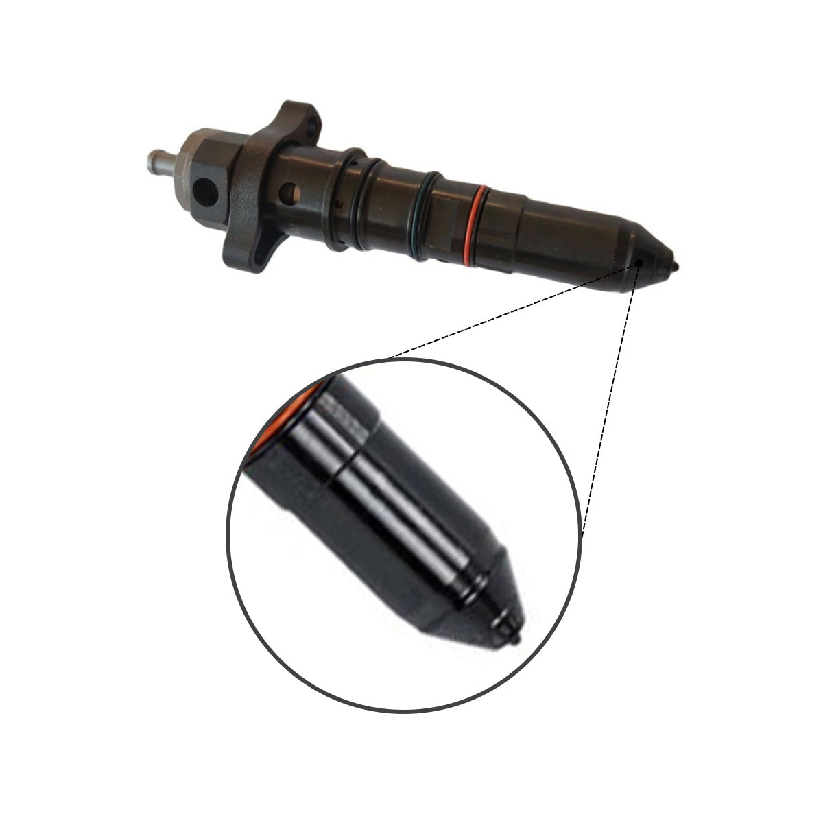 Fuel Injector 3077715 Compatible with Cummins Engine KTA19 KTA19G K19 QSK19