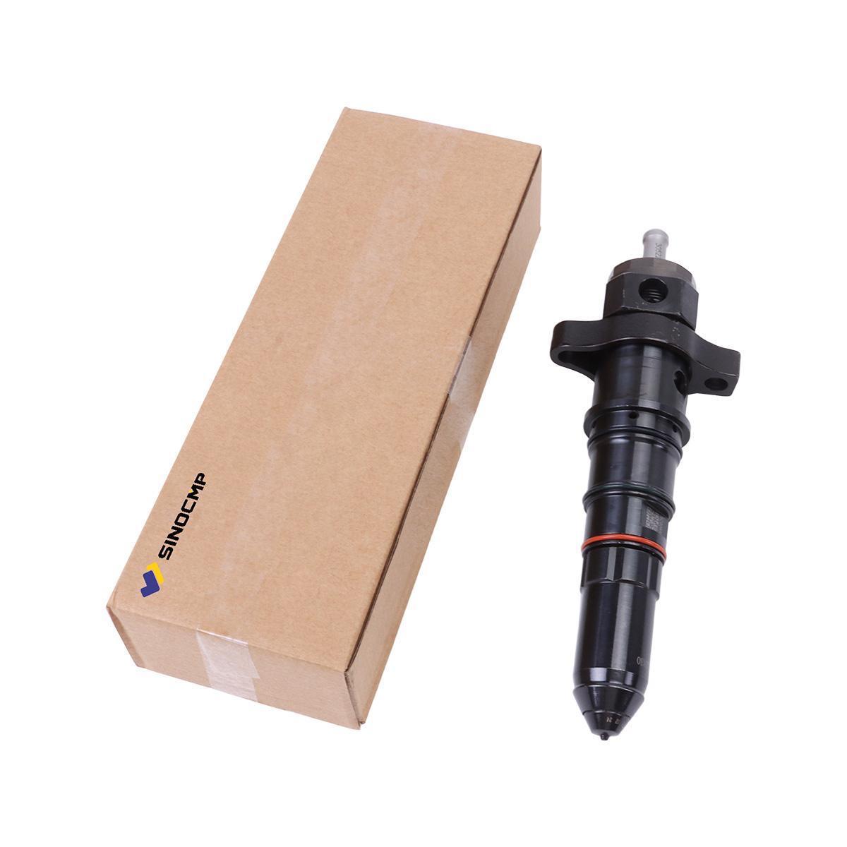Fuel Injector 3087587 Compatible with Cummins K19  KTA19 QSK19 Diesel Engine