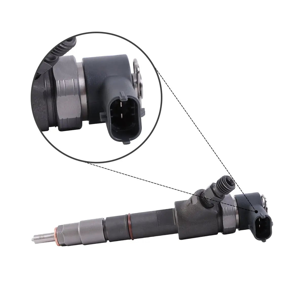 Fuel Injector 32K6100011 32K61-00011 0445110610 Compatible with Mitsubishi Engine D04EG