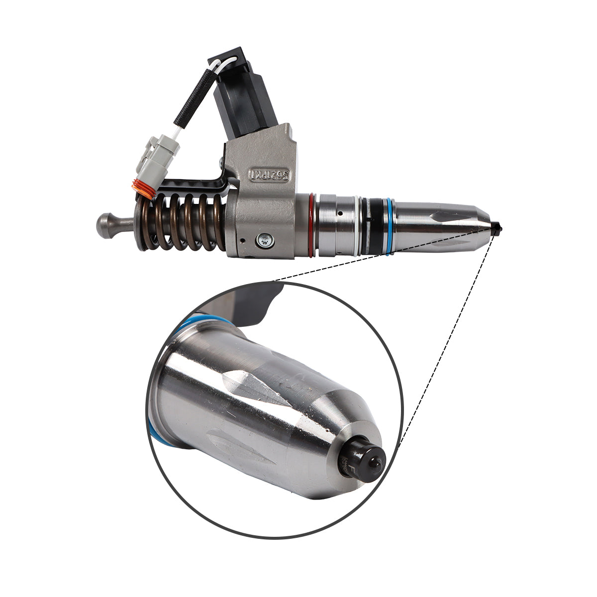 Fuel Injector 3411760 Compatible with Cummins Engine N14 Celect QSN14 CM876 N105 QSNT14 CM876