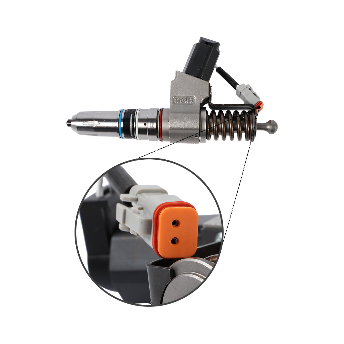 Fuel Injector 3411760 Compatible with Cummins Engine N14 Celect QSN14 CM876 N105 QSNT14 CM876