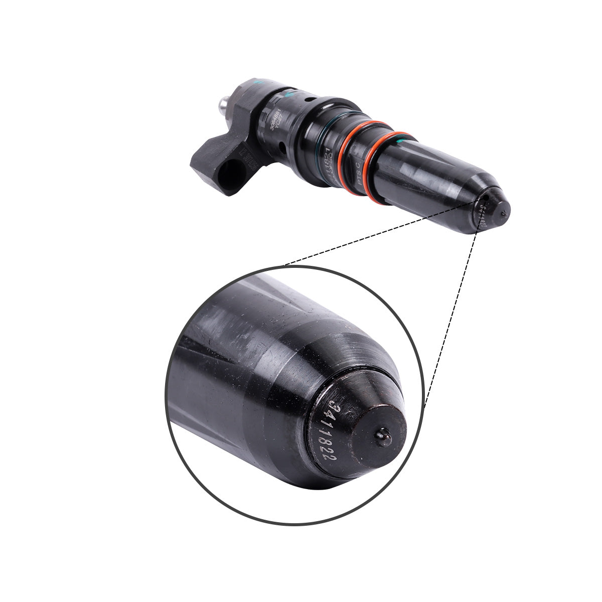 Fuel Injector 3411821 Compatible with Cummins Engine ISM11 M11 QSM11