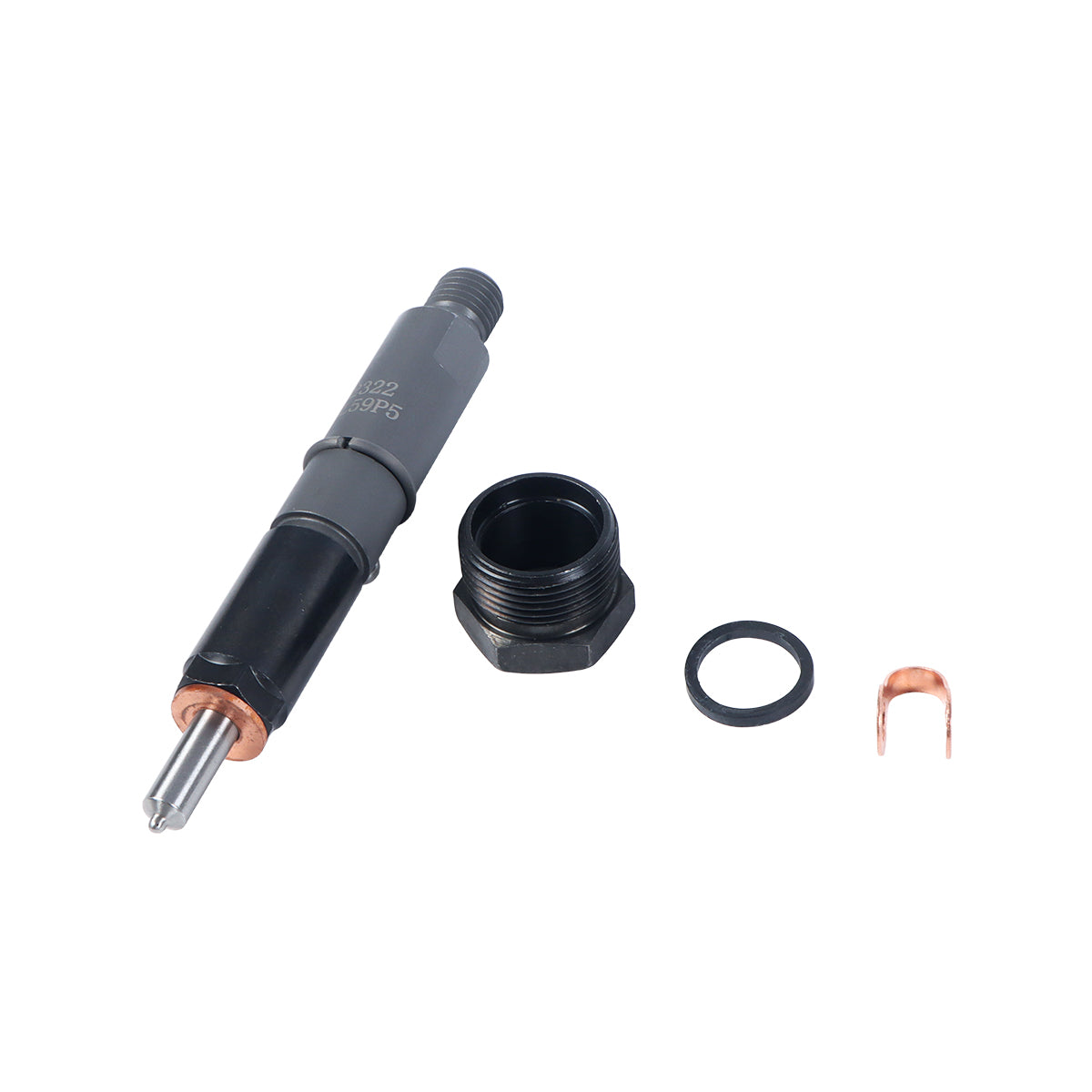 Fuel Injector 3802322 Compatible with Cummins Engine 4BT3.9 6B5.9 6BT5.9L