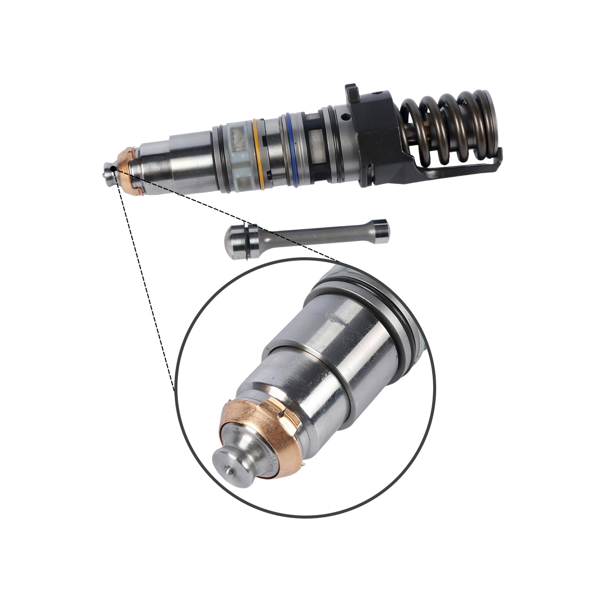 Fuel Injector 4062568 Compatible with Cummins QSX15 ISX15 Engine