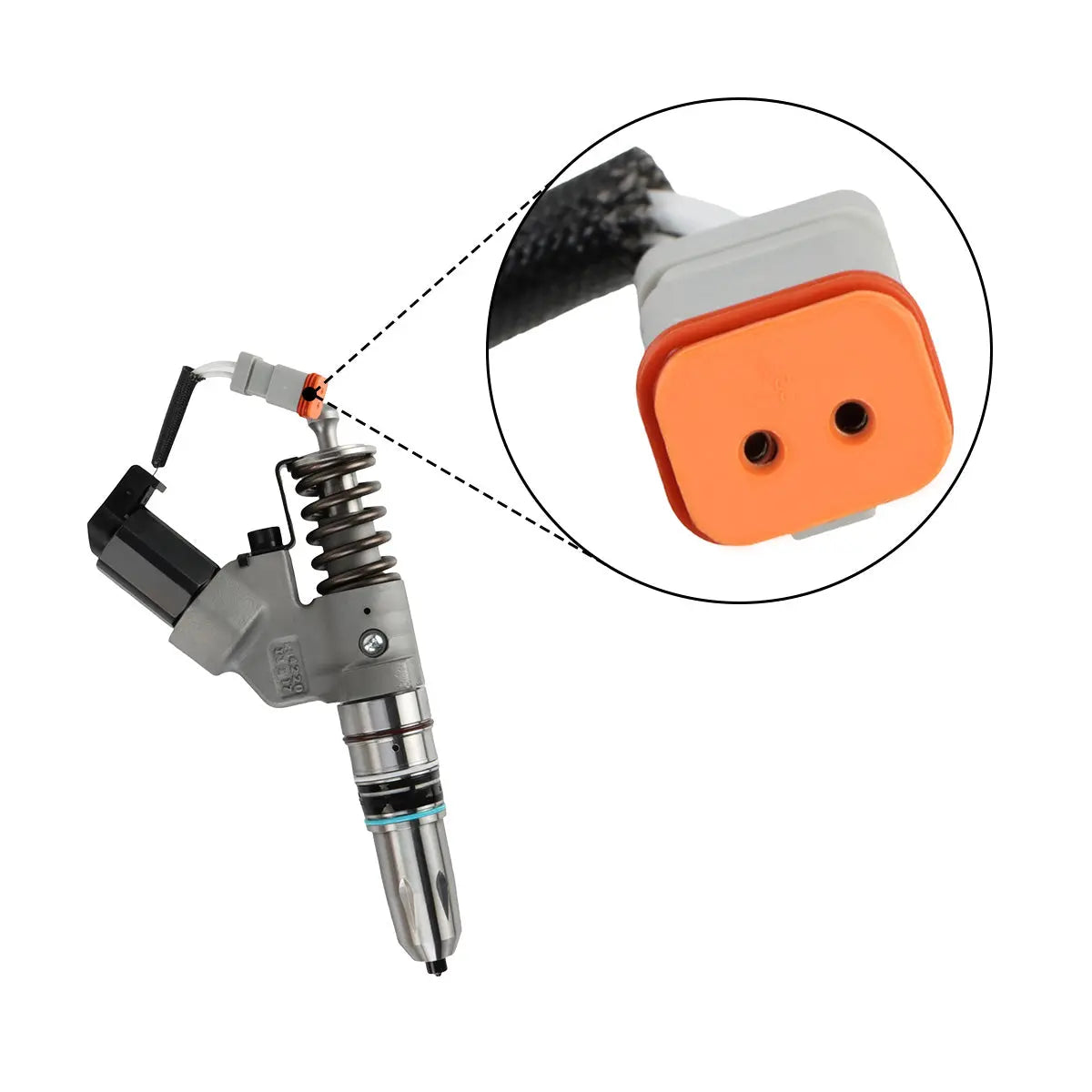 Fuel Injector 4903084 Compatible with Cummins Engine ISM11 QSM11 M11