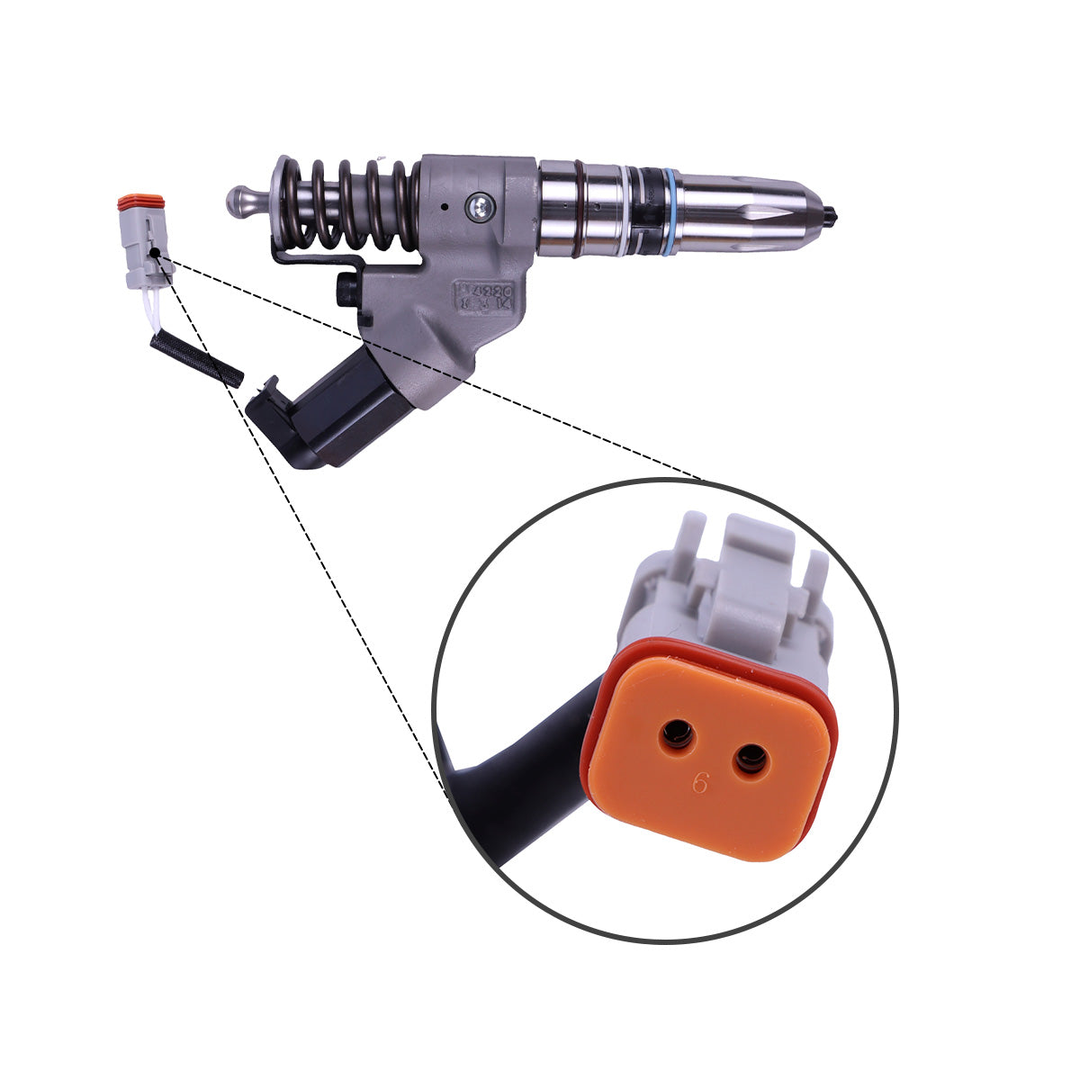 Fuel Injector 4928171 4928171PX Compatible with Cummins ISM ISM11 QSM11 Engine