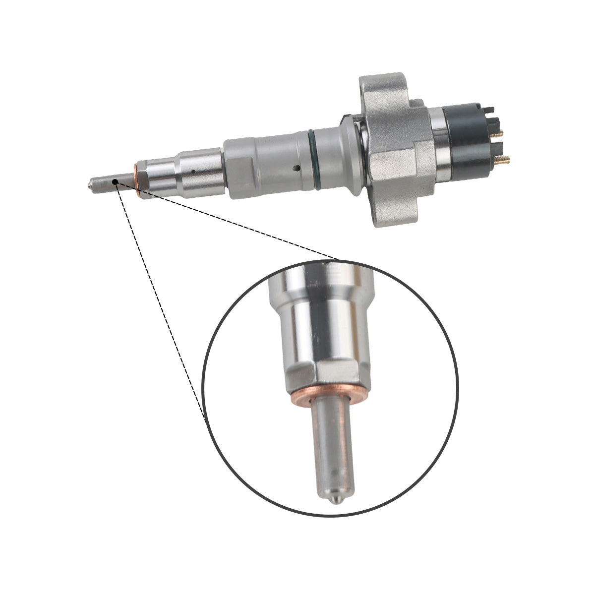 Fuel Injector with Tube 5579405 5579405PX Compatible with Cummins ISC8.3 ISL8.3 ISL8.9 ISC8.9 ISLE8.9 QSL8.9
