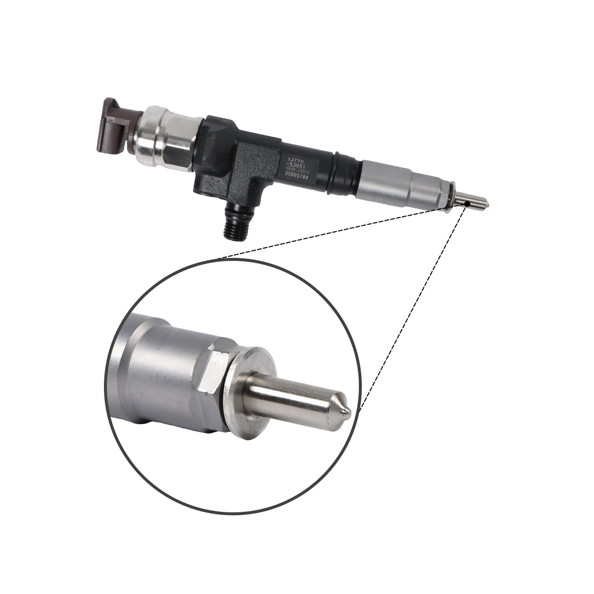 Fuel Injector 608-2959 Compatible with Caterpillar CAT C3.3B 308 308.5 309 310 308E2CR
