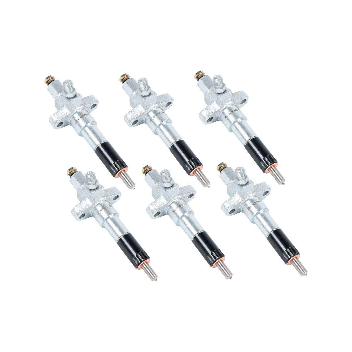 Fuel Injector 65.10101-7099 Compatible with Doosan Daewoo DB58 DB58TIS Engine Excavator Solar 225LC-V 230LC-V 255LC-V