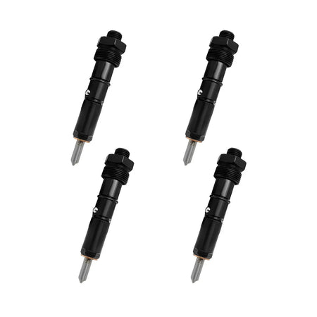 4-Pack Fuel Injector 6738-11-3090 Compatible with Komatsu PC200-7 Excavator 4D102 6D102 Engine