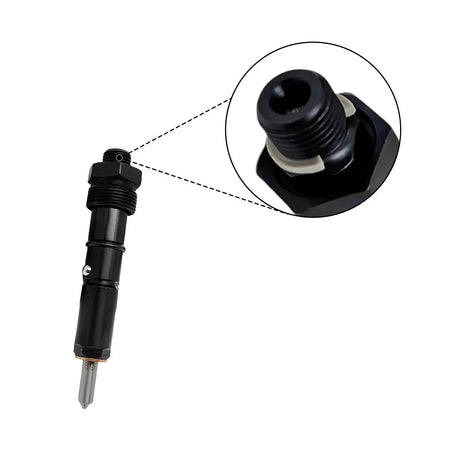 4-Pack Fuel Injector 6738-11-3090 Compatible with Komatsu PC200-7 Excavator 4D102 6D102 Engine